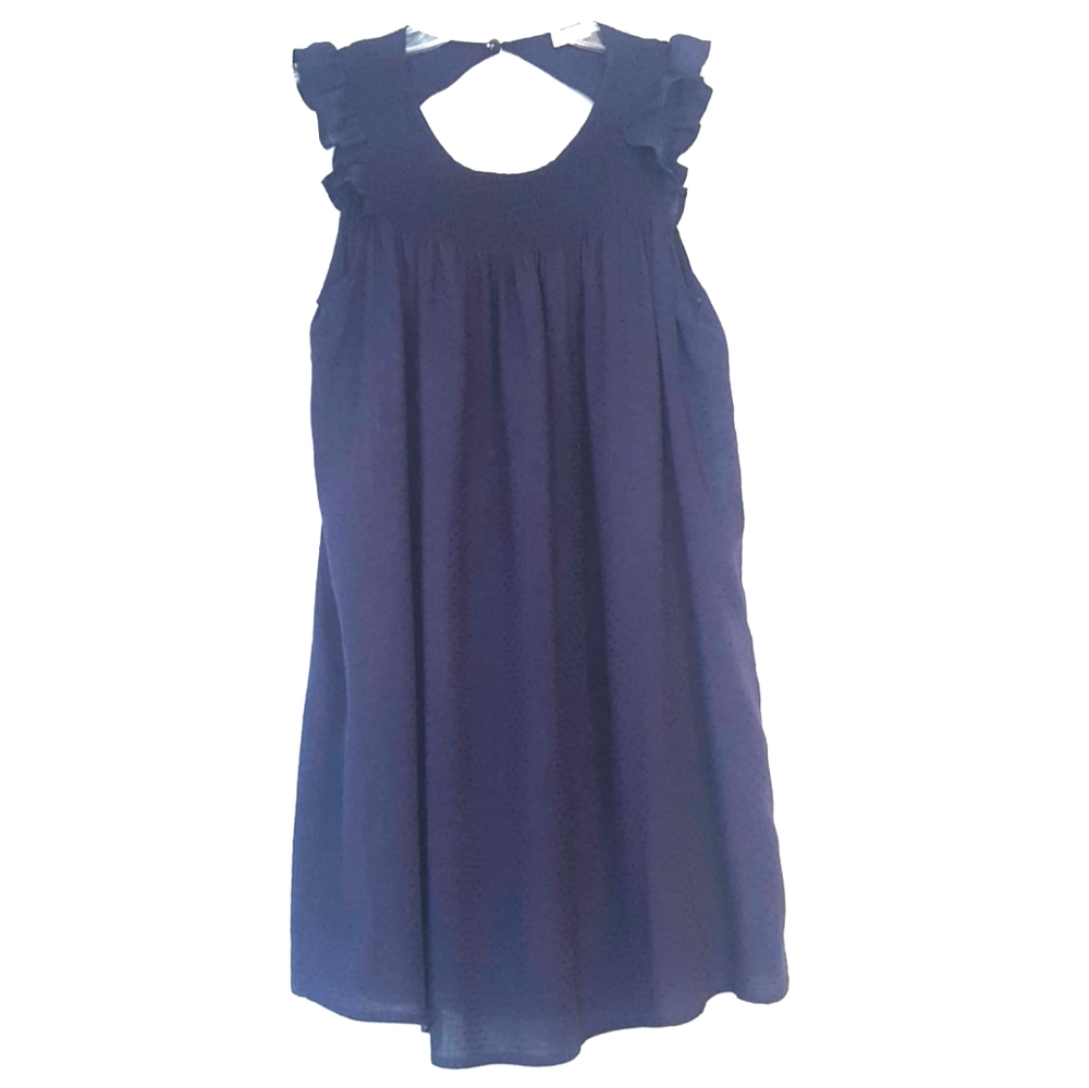Copper Key Navy Dress Size Small